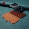 DENIOR B06 For iPhone 16 Pro Case Magnetic Detachable Wallet Stand Leather+TPU Phone Cover