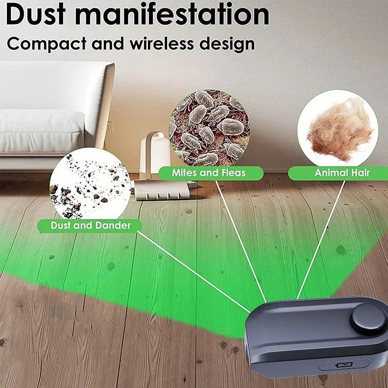 Пылесос Лазерный Светильник Светодиодная Лампа Пыль Хорошо Видна Под Светом Универсальные Детали Пылесоса