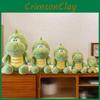 Dinosaur Cartoon Green Plush Doll Childrens Birthday Gift Toy Room Decoration