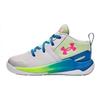 Curry 2 Retro TD Splash Party Baby Sneakers Grey Halo-Gray Electric-Blue 3026307-100