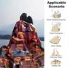 1pc Cartoon Princesses Blanket, Soft Throw for Room Decor, Perfect Gift for Friends and Family, All Seasons Use, Cozy Bedding Cover with Fan