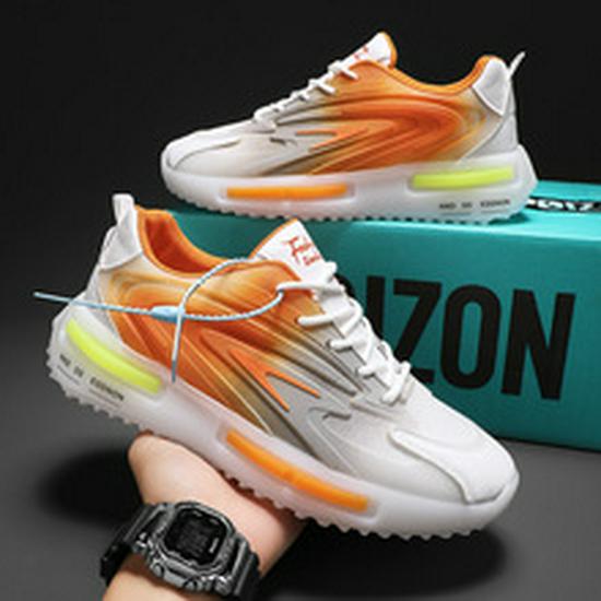 Мужские сетчатые дышащие повседневные туфли - мягкая подошва, дизайн носка, ленивое вождение, большие размеры, модель 7923.