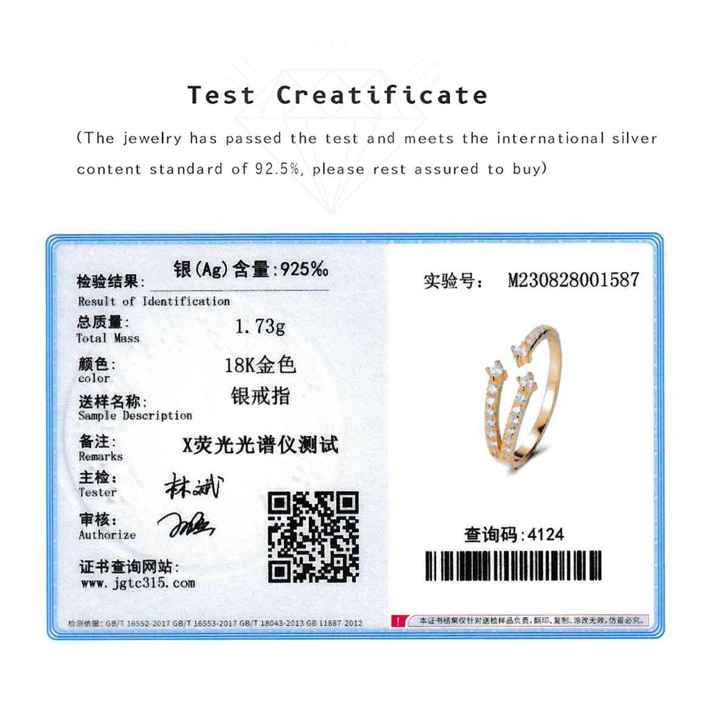 ANDYWEN Кольцо SISI из стерлингового серебра 925 пробы с тремя линиями, геометрические роскошные блестящие драгоценности для женщин, 2023 год, свадебные украшения, подарок