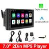 7.0 Inch Car Radio Player Android GPS Navigation System Multimedia MP5 Player Carplay Android Auto BT WIFI HD Reversing Video