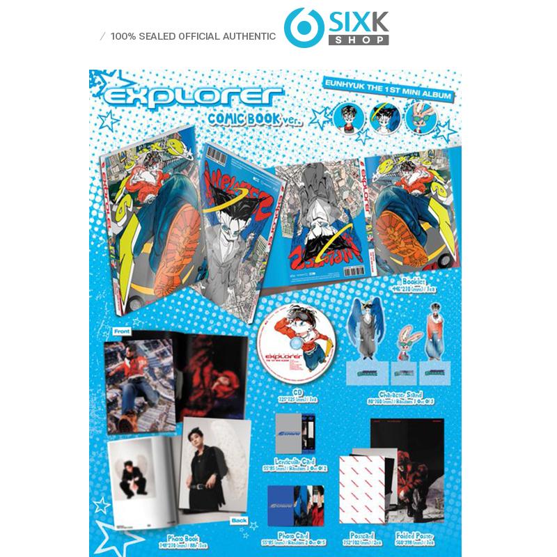 EUNHYUK THE 1ST MINI ALBUM [EXPLORER] - Cosmic Book Ver (Online Benefit)