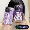 Чехол для мобильного телефона ReZero Emilia Waifu для iPhone 17 16 15 14 13 12 11 Air Pro Max Plus Mini MagSafe Стеклянный Цветной Чехол Роскошный