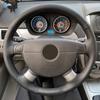 For Chevrolet Aveo LOVA Buick Excelle Daewoo Gentra 2013 2015 Lacetti 2006 - 2012 Car Steering Wheel Hand-stitched Leather