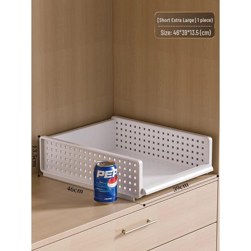 Wardrobe Partition Board: Adjustable Drawer-Style Clothes Organizer for Bedroom Storage