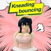 2023 Cute Kanako Chest Shaking Girls Car Ornaments Cartoon Kawaii Anime Statue Car Dashboard Sexy Doll Figurine Car Decorations
