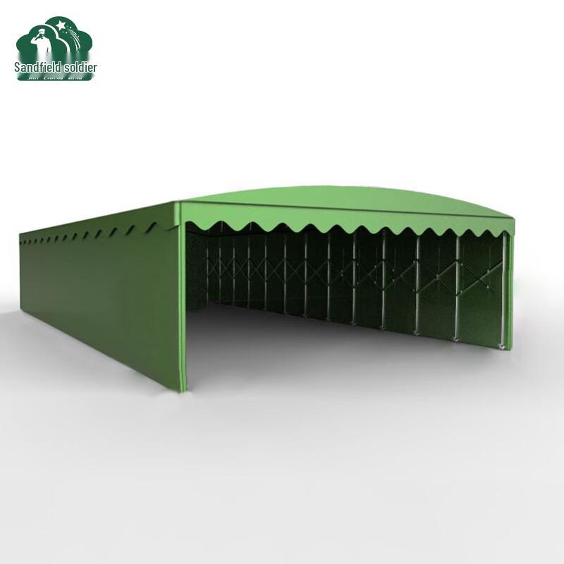 Outdoor Retractable Warehouse Shelter Canopy