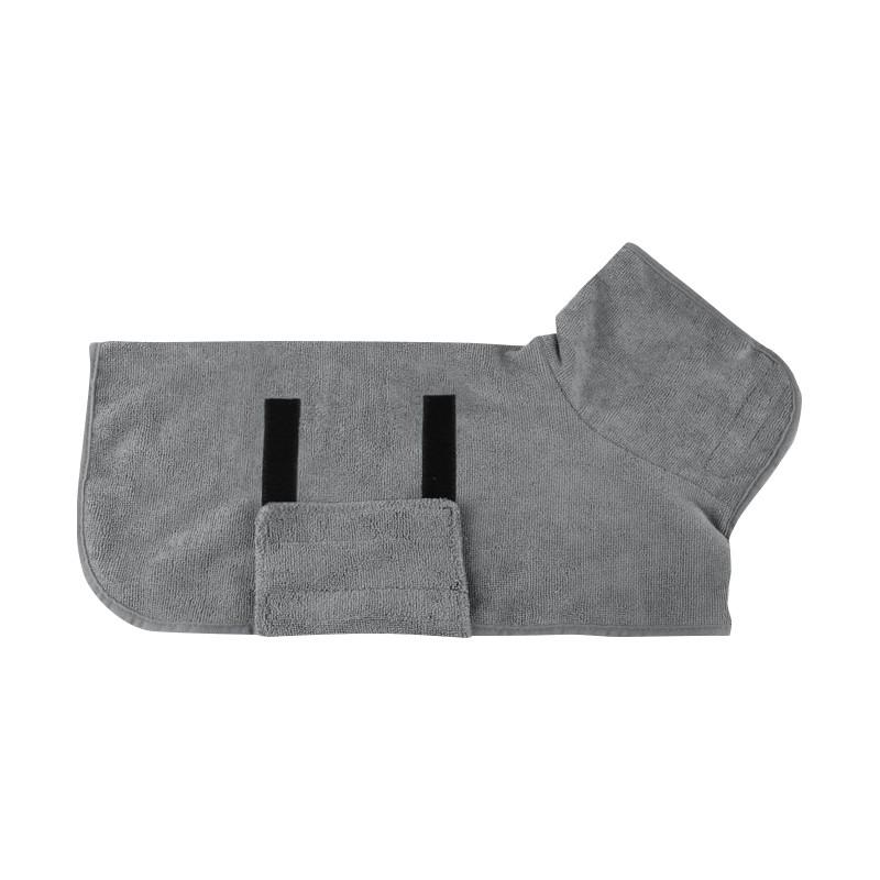 Сушильный халат для домашних животных, впитывающий полотенце, большой, средний, маленький, для собак, кошек, супербыстросохнущий, влагоотводящий, влажный, банные мешки, халат, мягкий, регулируемый