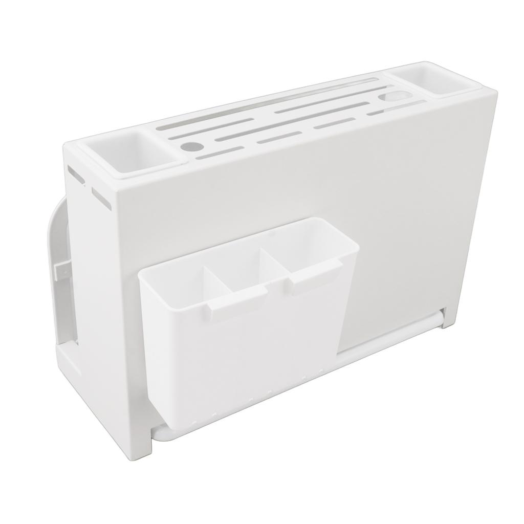 Встроенный держатель для кухонных ножей, большой емкости, для столешницы, держатель для разделочных ножей, настенный держатель для ножей