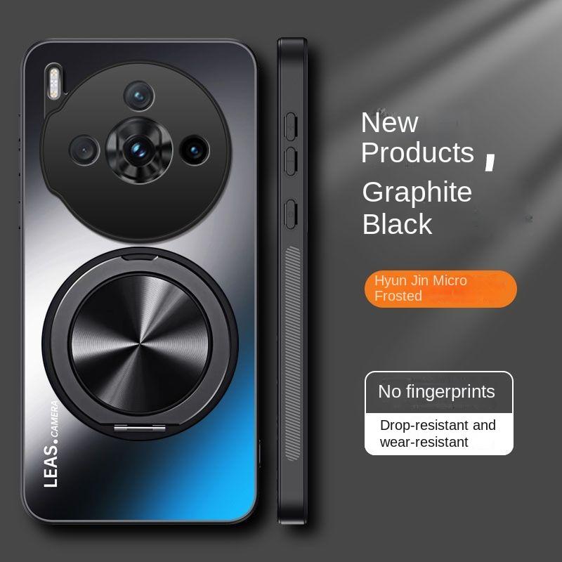 Для ZTE Nubia Z60S Pro чехол жесткий матовый с кольцом-подставкой магнитный защитный чехол для задней крышки для Nubia z60s Pro полное покрытие Shell