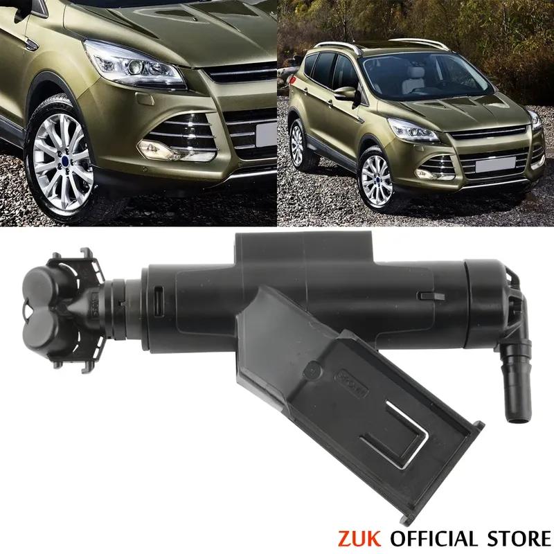 ZUK Headlight Headlamp Washer Nozzle For Ford KUGA 2013 2014 2015 2016 Head Light Cleaning Water Spray Jet