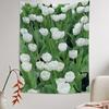Fashion Home Decoration Tapestry Flower Tulip Pattern Bedroom Living Room Tapestry
