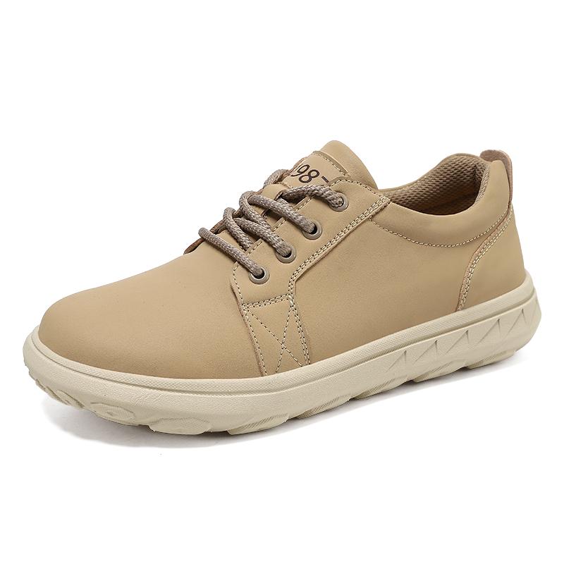 Новая Повседневная Мужская Дышащая Кожаная Обувь Удобная Универсальная Персонализированный Стиль Мода Уличная Повседневная Офисная Обувь Большого Размера