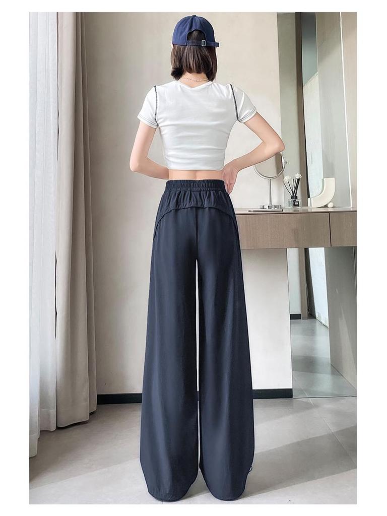 Женские летние быстросохнущие брюки для хайкинга 2025 года с защитой от солнца, манжетами, карманами карго и прямым кроем