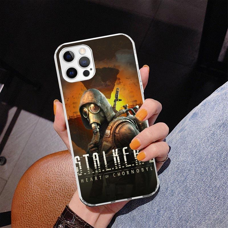 Игровой чехол S-Stalker для iPhone 17 Air 16 Pro Max 16E 15 + 14 Plus 11 12 13 Mini 7 8 SE Подарок Печатная крышка Fundas