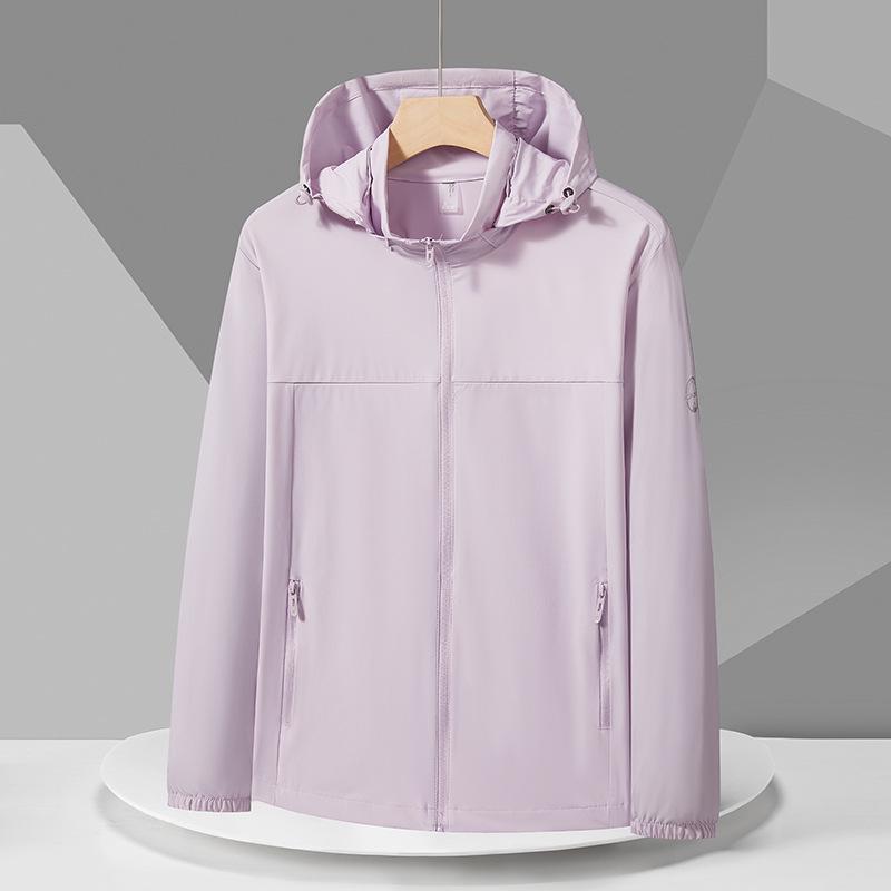 Летняя легкая куртка из ледяного шелка с защитой от УФ-лучей для мужчин и женщин