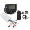 Electric Bike Lithium Battery Modification Kit with Display Screen and DC 36V 48V Motor Controller