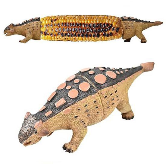 Держатели для кукурузных початков «Динозавры» для детей и взрослых, многоразовые шампуры для кукурузных початков, вилки для кукурузы «Динозавры», украшение для кухонного стола