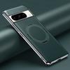 Magnetic Genuine Leather Phone Case for Google Pixel 8 7 Pro 8Pro 7Pro Ring Luxury Lens Protection Holder Phone Back Cover