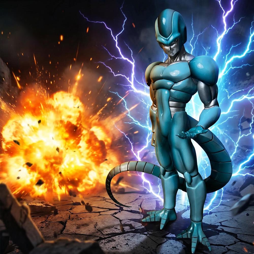 Фигурка Металлического Кулера из Dragon Ball: Двухголовая аниме-статуэтка и модель-игрушка, украшение