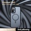 Для OnePlus Ace 6 15R Чехол Противоударный Магнитный Матовый PC+TPU Защита от отпечатков пальцев Полупрозрачная Крышка для OnePlus ACE6