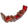 Wooden Jewellery Box for Women Hand Carved Sheesham Wood Carvings, Gift Items (5 Compartments)