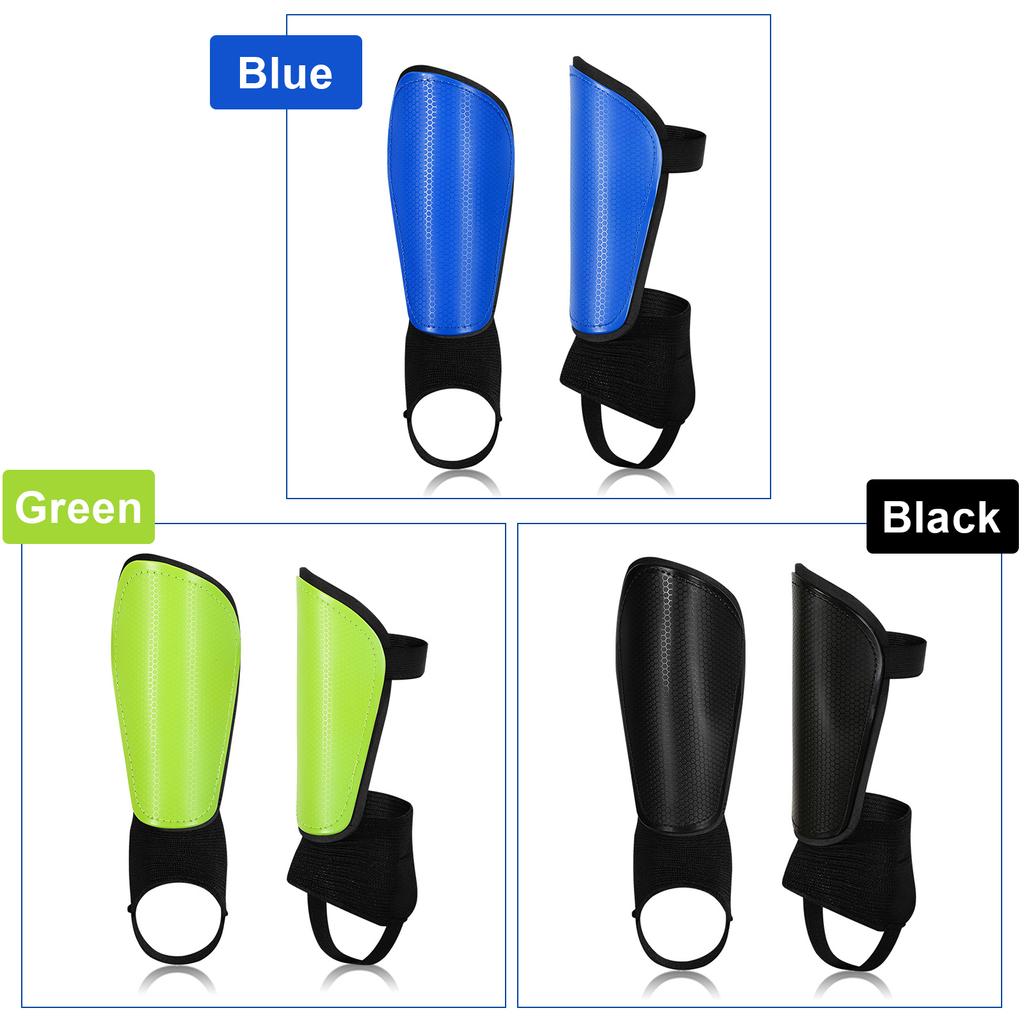 Soccer Shin Guard with Ankle Protector and Adjustable Straps Football Protective Equipment for Kids