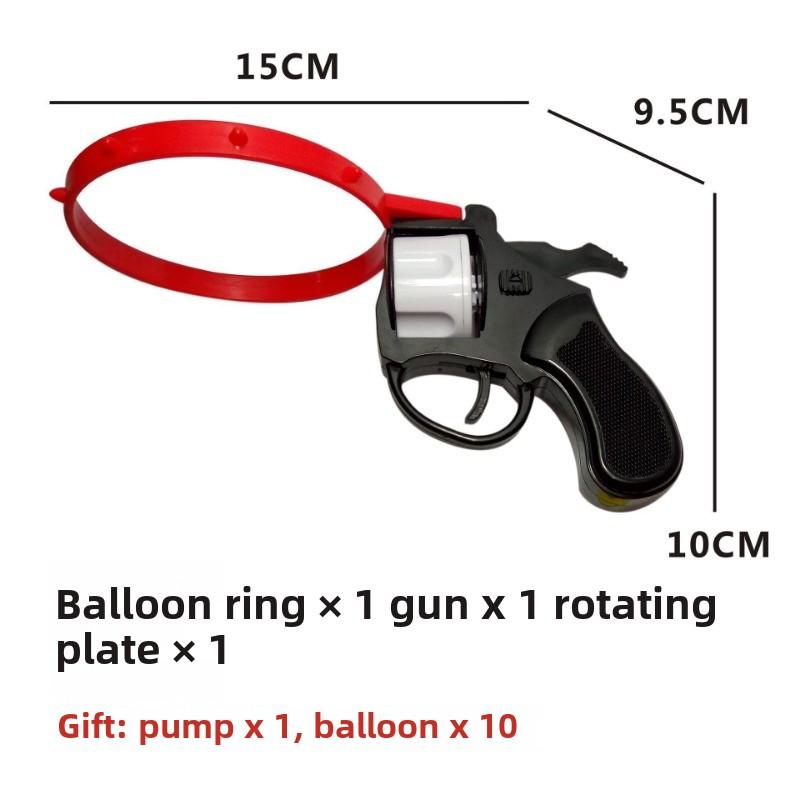 Russian Roulette Balloon Novelty Funny Turntable Balloon Set Spoof Water Party Interactive Tabletop Games Tricky (Random color)