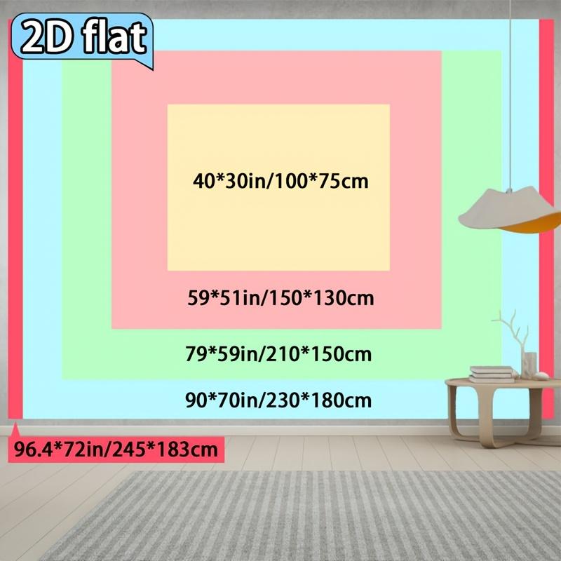 2D Flat. 1pc Style Theme Backdrop Decor Party Decor Gift Tapestry