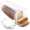 sealed Toast Storage Box with Sealing Lid Loaf Container Sandwich Bread Holder  for Kitchen