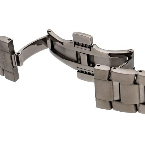 Versace New Chronograph Watch, Black Dial, Stainless Steel, Sapphire Crystal, Quartz Movement, 45mm, Swiss Made, Men's, VE2E00621