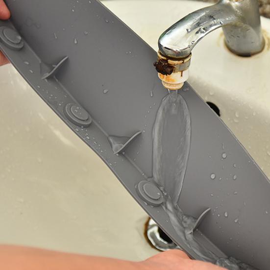 Защита от брызг воды для раковины, многоразовый защитный экран для кухонной раковины, силиконовый защитный экран для брызг, присоска, водный барьер