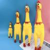 Пищащая курица - Пищащая игрушка для маленьких собак - Игрушка для питомцев для снятия стресса