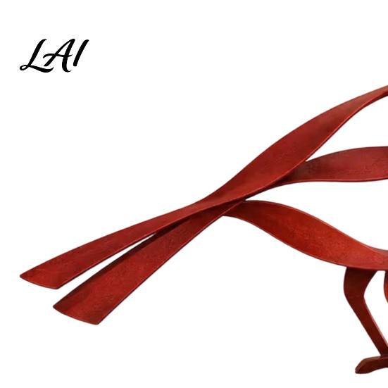 Artistic Metal Crafts for Window Display Desktop Art Minimalist Bird Figurine Sculpture Small Animal Ornament