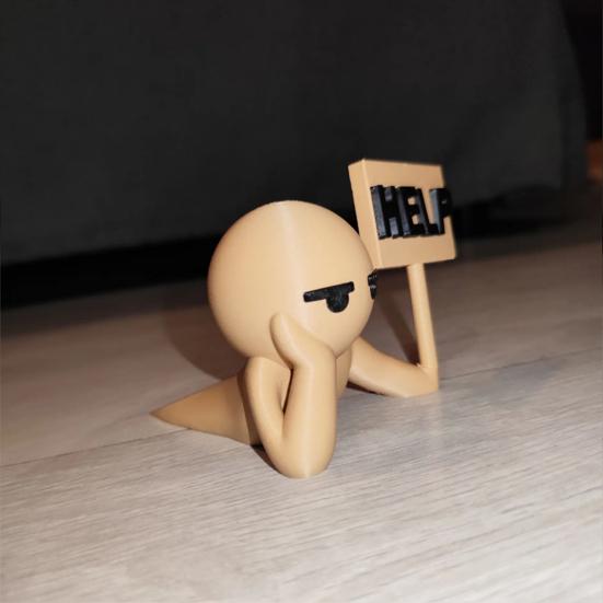 Злодей Стопор для двери Клин Защита стены Противоскользящий Ветрозащитный Без сверления Противоударный Ковер Плитка Бетон Деревянный пол Просит помощи Парень Стопор для двери