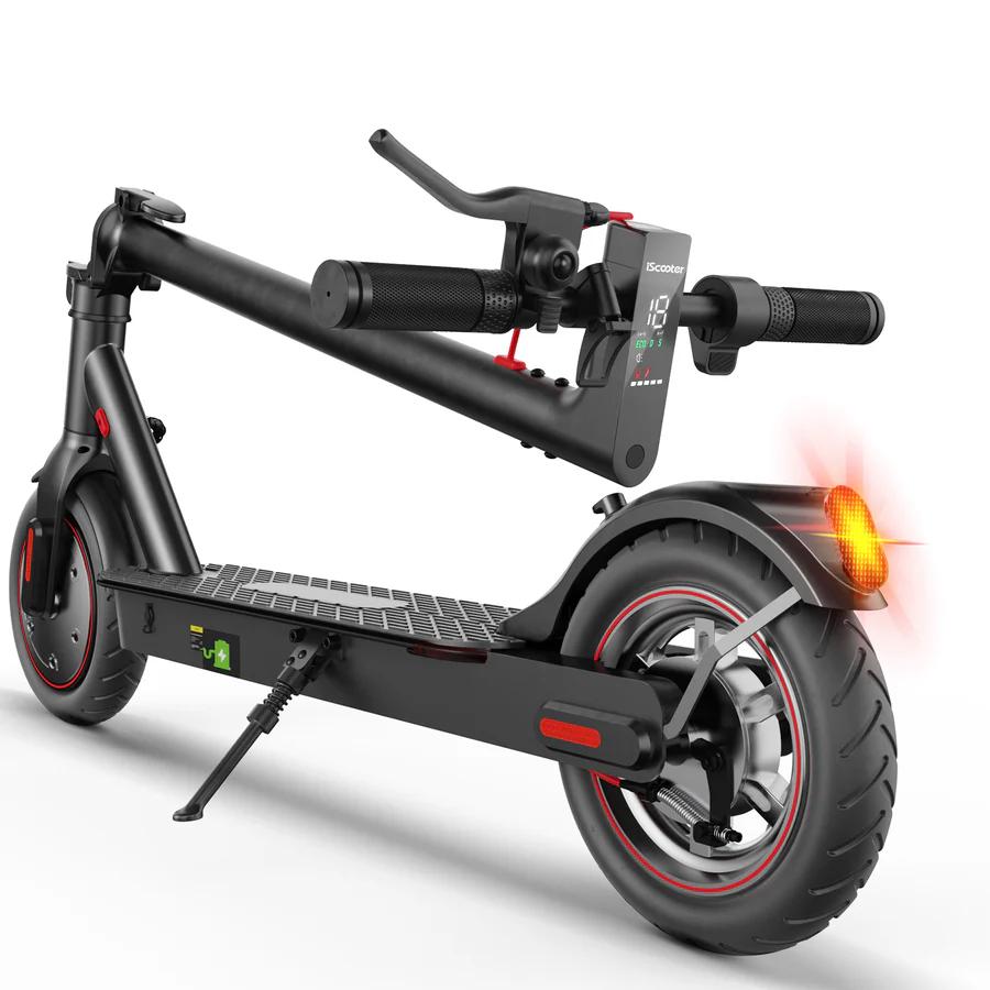 iScooter i8 350W Electric Scooter - 12 Miles Range, Foldable, 3 Speed Modes, LED Display for Urban Commute