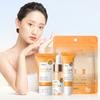 Vitamin C Facial Care Set 3-Piece Moisturizing Skincare Kit Brightening Face Treatment Collection