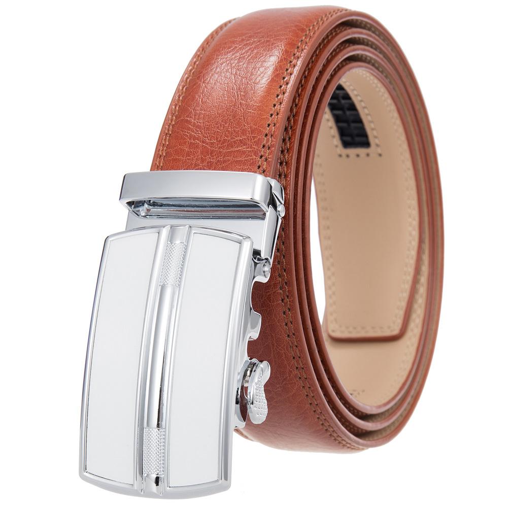 5шт. Ремень с автоматической пряжкой, воловья кожа, ремень, мужской Ly36-0257-1