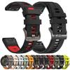QuickFit 22 мм 26 мм Ремешок для часов Fenix8 Для Garmin Fenix 8 47 мм 51 мм 7 7X/6 6X PRO/5 5x puls/Epix Pro/Enduro 3 Силиконовый спортивный ремешок