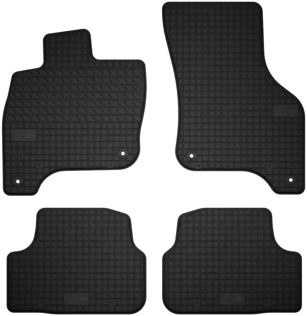 set of rubber mats for: Volkswagen eGolf hatchback (from 2014 to 2019)