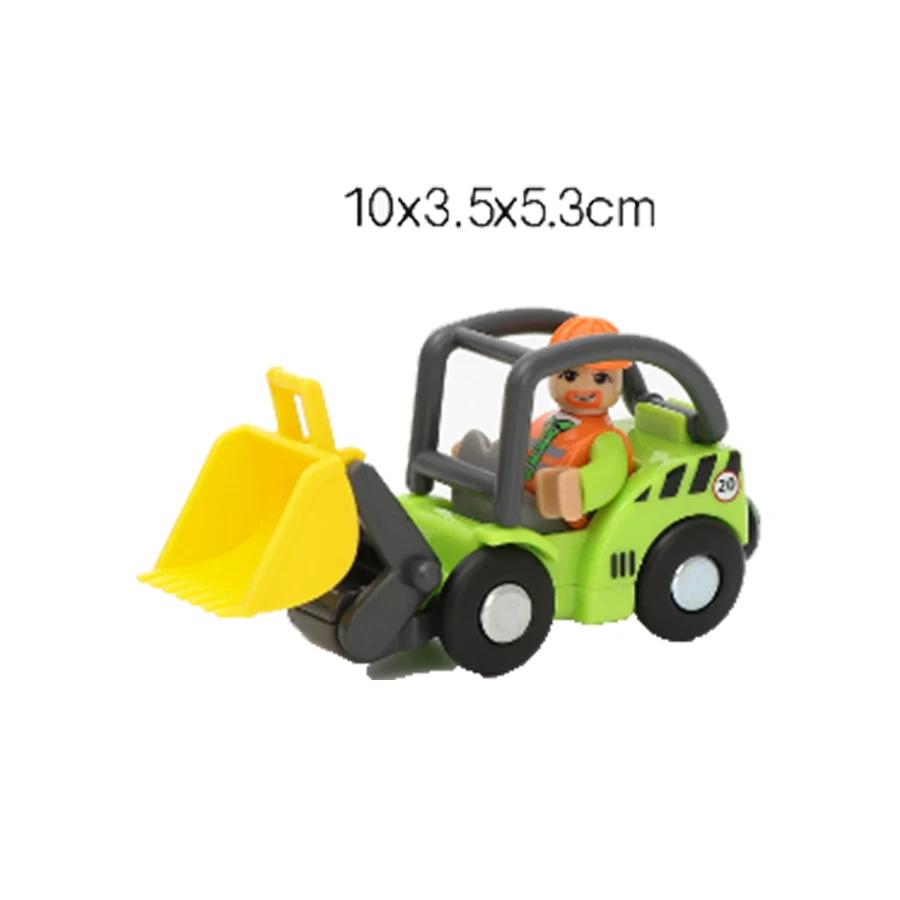 City Electric Locomotive Magnetic Train Diecast Slot Fire Truck Police Cars Fit Brio Wooden Train Railway Track Toys For Kids