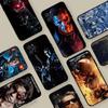 Sci Fi Movie The T-Terminator For Iphone 17 16 15 11 13 14 Pro Max Plus 12 Mini Black Shell Cover Phone Case