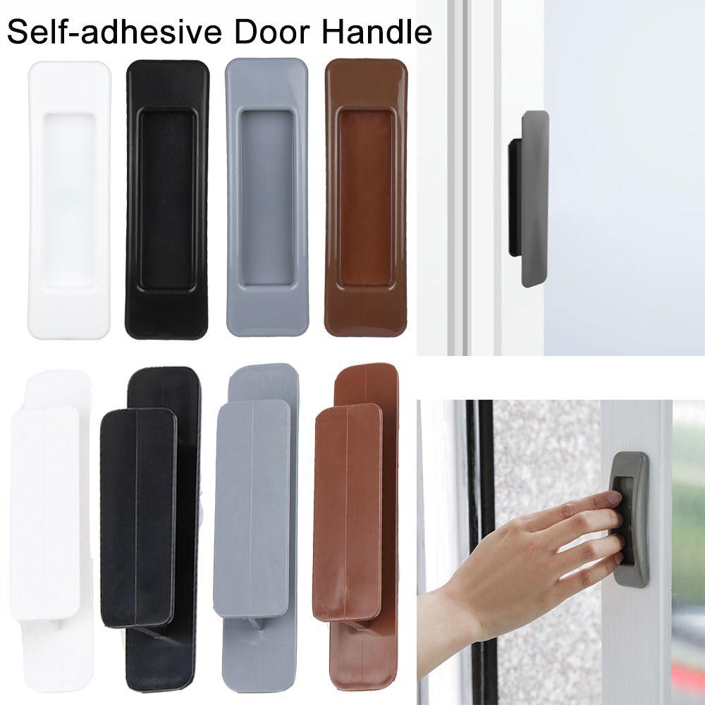 Cabinet Door Handle Stick Open Sliding Door Knob Labor Saving Auxiliary Device Glass Window Grip