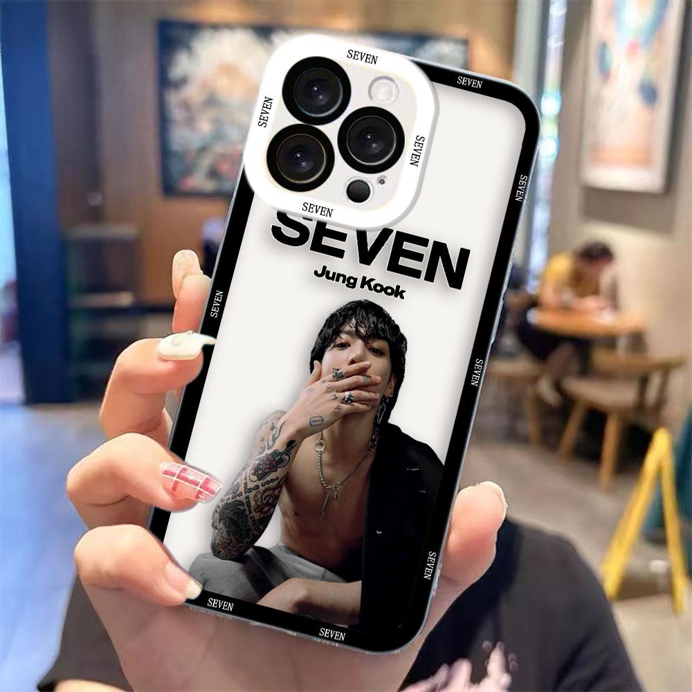 Золотой J-Jungkook J-Jeon Прозрачный чехол для телефона для Realme 15 5 6 7 7I 8 8I 9 9I 10 11 12 NOTE 70 C75 C71 C67 C65 C55 C53 C35 C33 Обложка