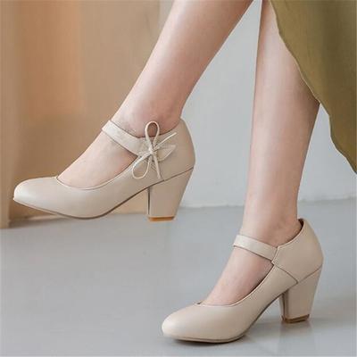 Модные женские туфли на высоком каблуке с бантом и ремешком на щиколотке, женские туфли на высоком каблуке для платья, женские туфли-лодочки на каблуке, туфли для вечеринки, свадебные туфли, размер 34-46