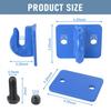 2x 3/8" Bolt On Tractor Bucket Grab Hooks Fits Loader Tractor Bucket Heavy Duty
