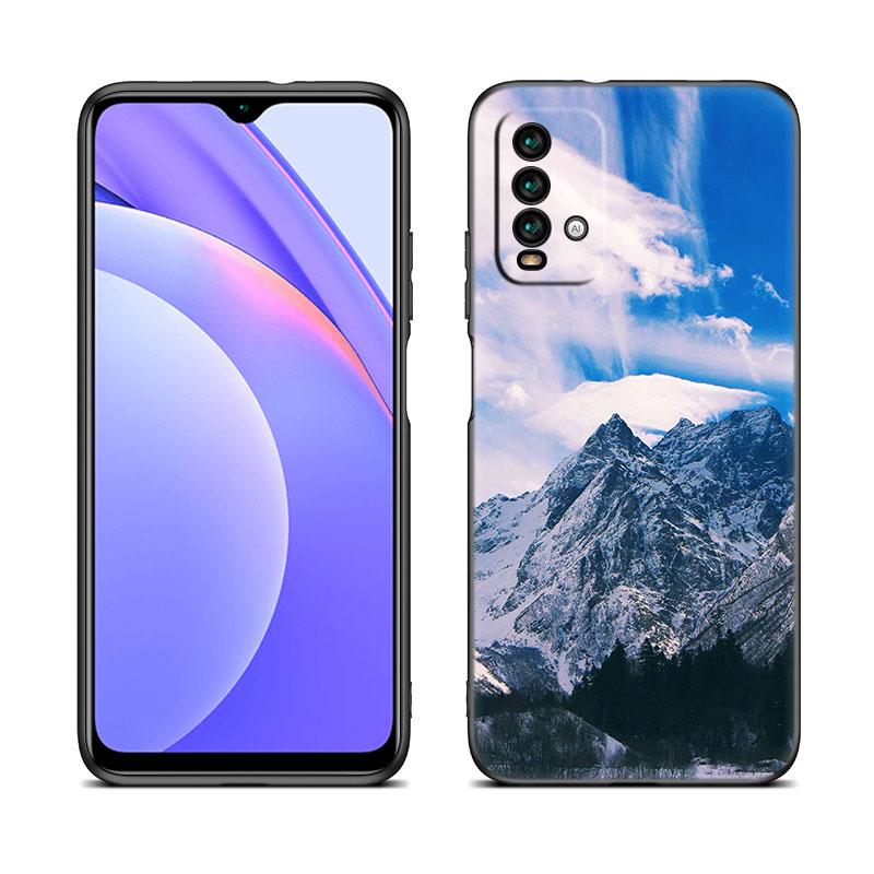 Чехол для телефона с пейзажем снежной горы для iPhone Samsung Galaxy Redmi Xiaomi Oppo OnePlus Note SA 7 8 9 10 11 12 13 14 20 21 22 23 53 54 Pro Max Ultra